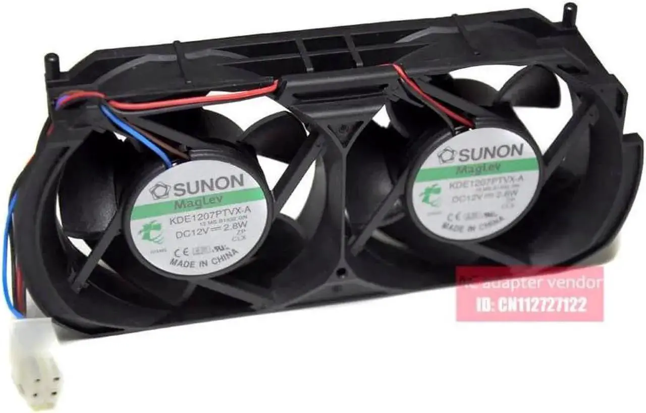 Alt view image 2 of 6 - The new built-in fan FOR XBOX360 thick machine gaming chassis enhanced dual-fan cooling fan