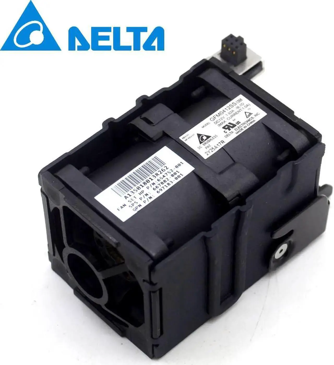 Main image of Cooling Fan ProLiant DL360P DL360E G8 Fan Module 654752-002 654752-002 667882-001 697183-002 697183-001 GFM0412SS Fan