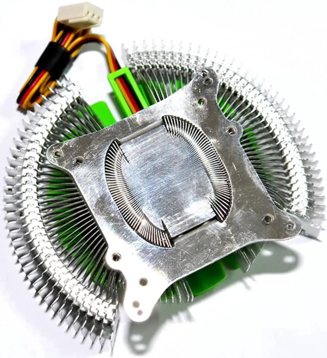 Alt view image 2 of 4 - K81 Graphics Card Cooler Graphics Cooling Fan 80mm Quiet Desktop Video Card Heatsink GPU Radiator
