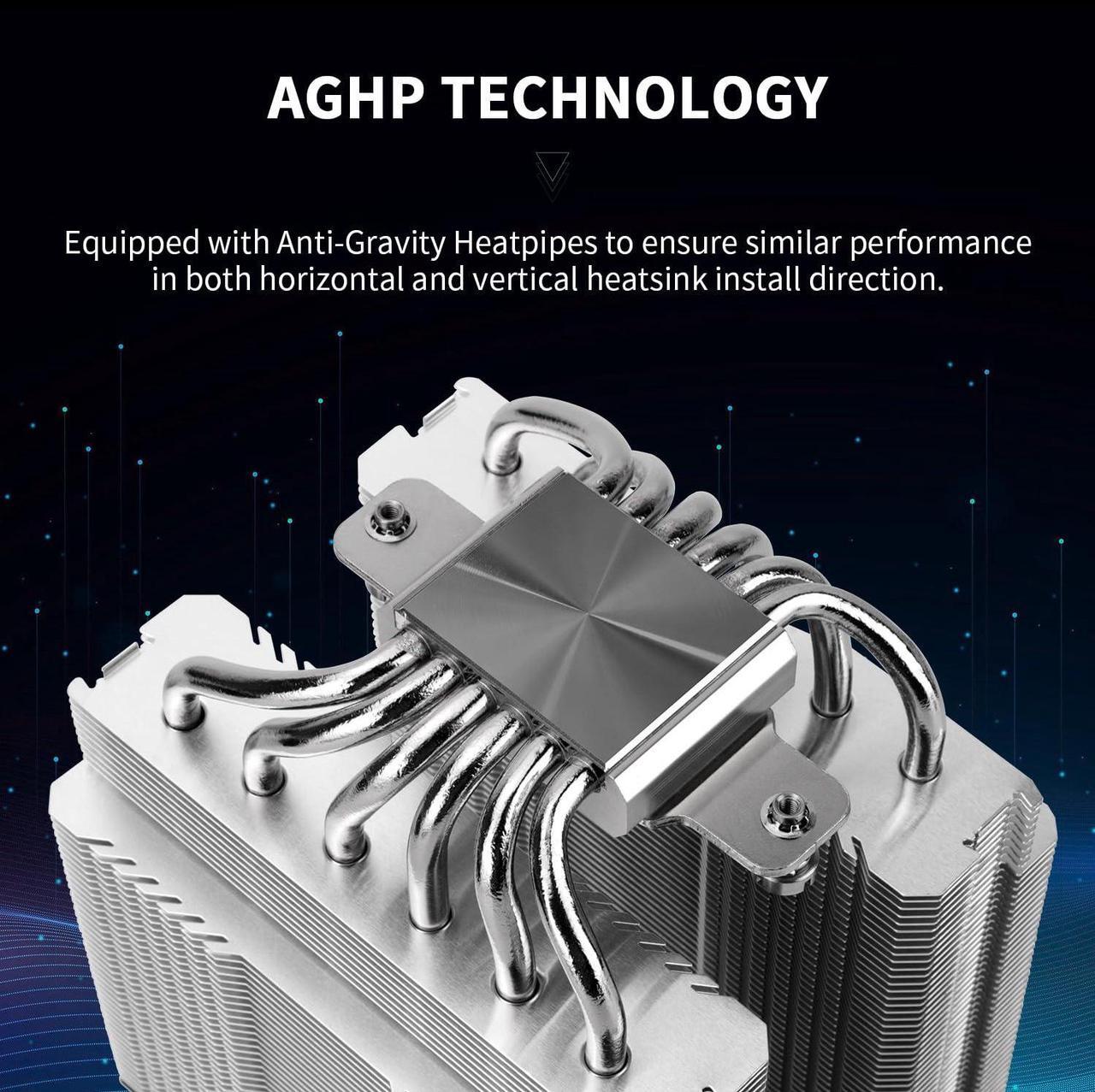 Alt view image 2 of 5 - Thermalright Peerless Assassin 120 ARGB Black V3 CPU Air Cooler,6 Heat Pipes CPU Cooling,Dual 120MM CPU Fans,Black Top Cover,for AM4/AM5/Intel lga1851/1700/115X/1200/2011,PC Heat Sink Cooler