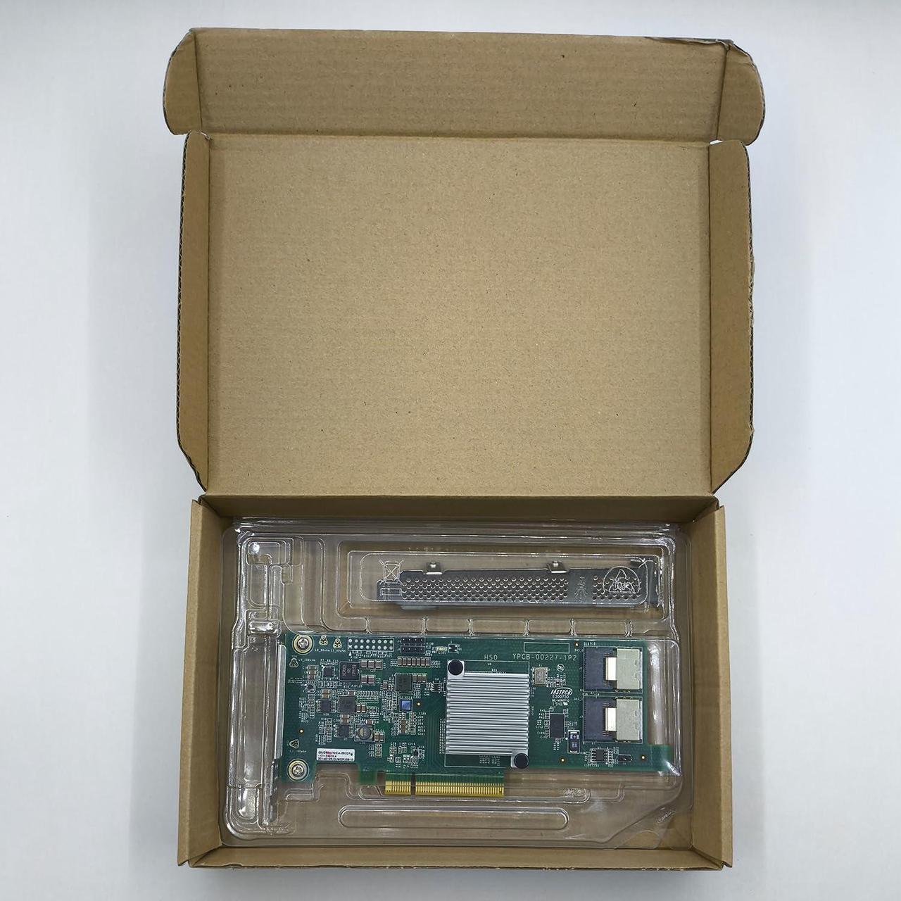 Alt view image 2 of 2 - KCMconmey LSI 9207-8i Controller HBA Card, LSI 2308 SATA SAS Host Bus Adapter. 2 * SFF-8087 Internal 6Gbps, PCI-e 3.0 x8. IT Mode Firmware. Non RAID.