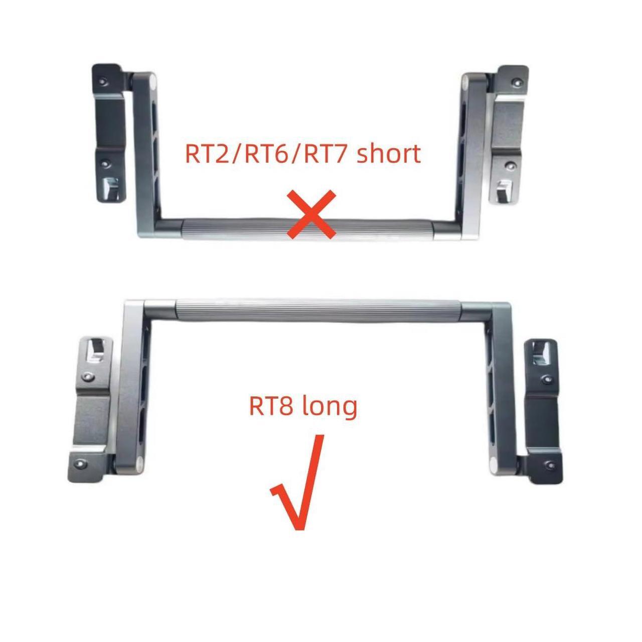 Alt view image 2 of 5 - Luxury Shockproof Aluminum Alloy Tablet Stand with Screws (Set of 4) for Oukitel RT8 Rugged Tablet PC
