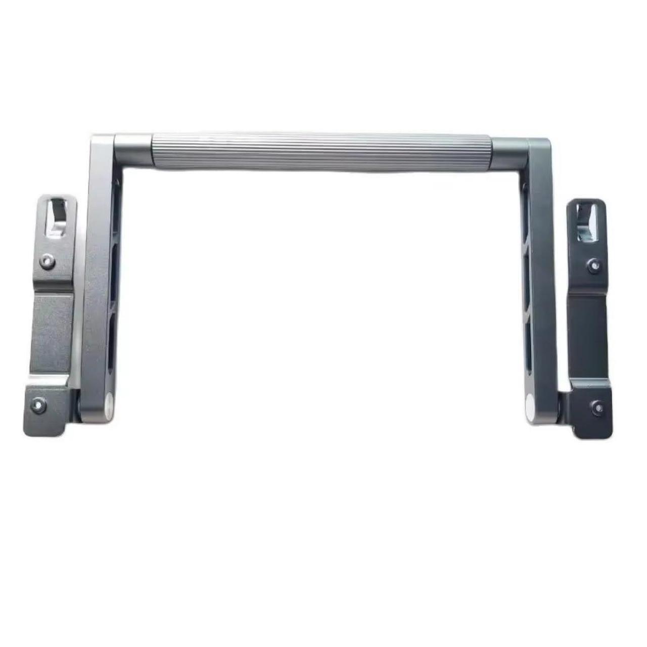 Alt view image 3 of 5 - Luxury Shockproof Aluminum Alloy Tablet Stand with Screws (Set of 4) for Oukitel RT8 Rugged Tablet PC