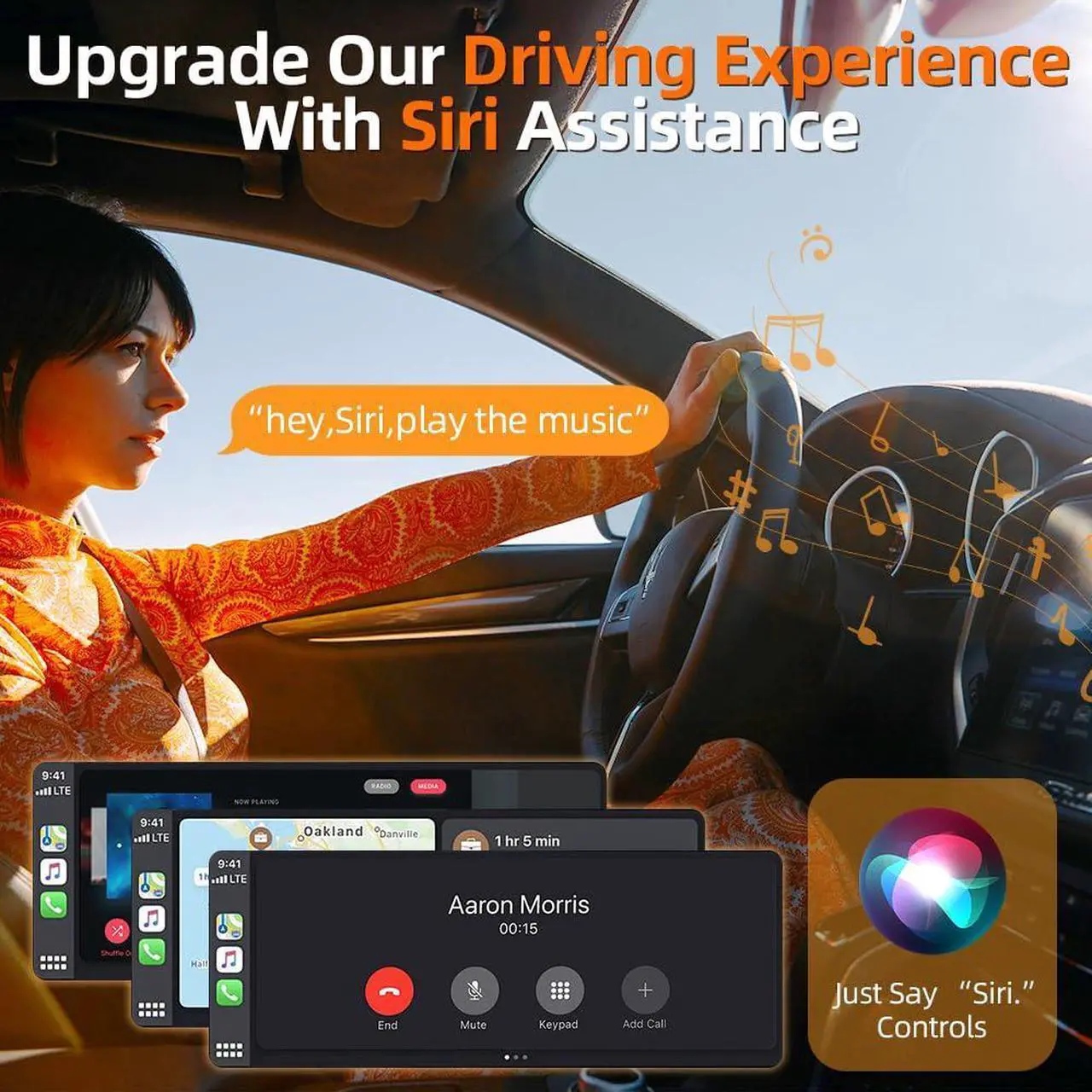 Alt view image 3 of 5 - Pro Wireless CarPlay Adapter, 2024 Upgrade, Bluetooth Magic Link, Compatible for Apple CarPlay Wireless Adapter for Cars from 2016 & iPhone iOS 10+ (Circle/Black)