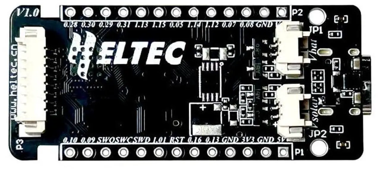 Alt view image 3 of 5 - Heltec T114 V2 Tracker Nordic nRF52480 SX1262 LoRaWAN LoRa Positioning BLE WiFi Development Board 902-928MHz Without Display Solar Panel Power Supply for Meshtastic Devices (T114 Board)