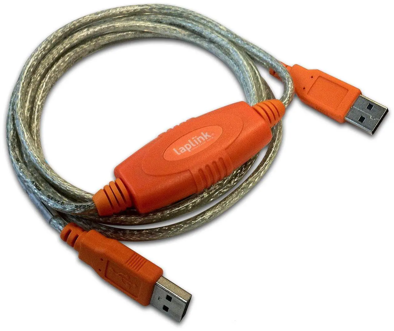Main image of LAPLINK - USB 2.0 High Speed Transfer Cable - USB Data Transfer Cable PC to PC - Compatible with PCmover Migration Software (not Included) - High-Speed Data Transfers up to 480 Mbps - 6 ft