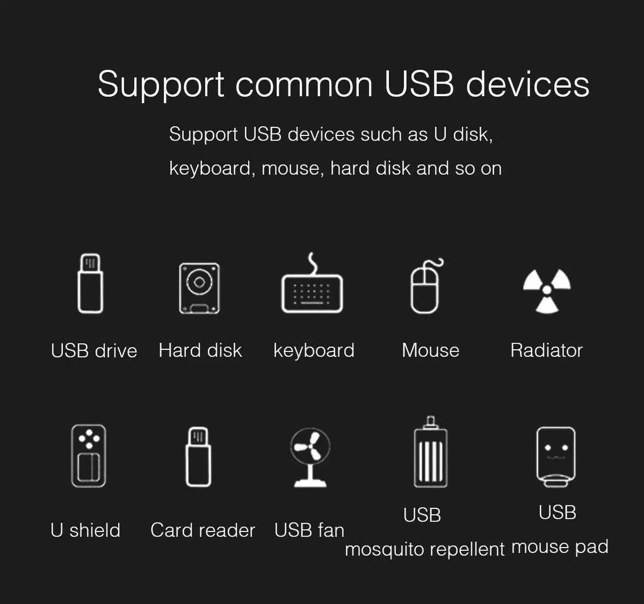 Alt view image 5 of 5 - PEIYUI USB Hubs Audio Adapter External Stereo Sound Card with 3.5mm Headphone & Microphone and USB Jack for Windows, Mac, Linux, PC, Laptops, Desktops, PS4 Computer External USB (6-in-1, White)