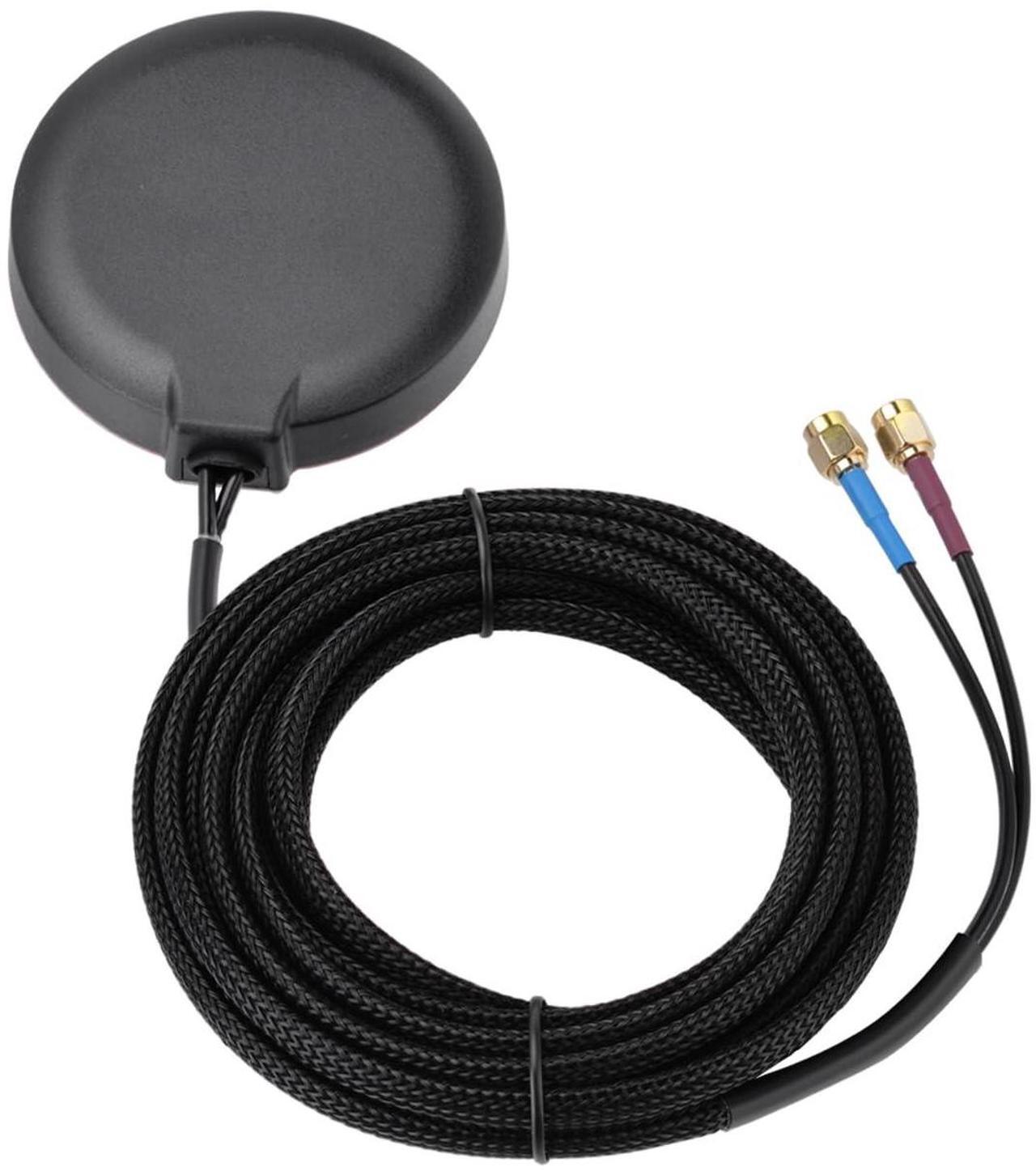 Alt view image 5 of 5 - SUPERBAT 4G LTE Cellular GPS Adhesive Magnetic Mount Combination Antenna with SMA Male Connector for 4G LTE Industrial Gateway Mobile Router Trail Camera Gateway Modem Vehicle Car Truck Bus Van
