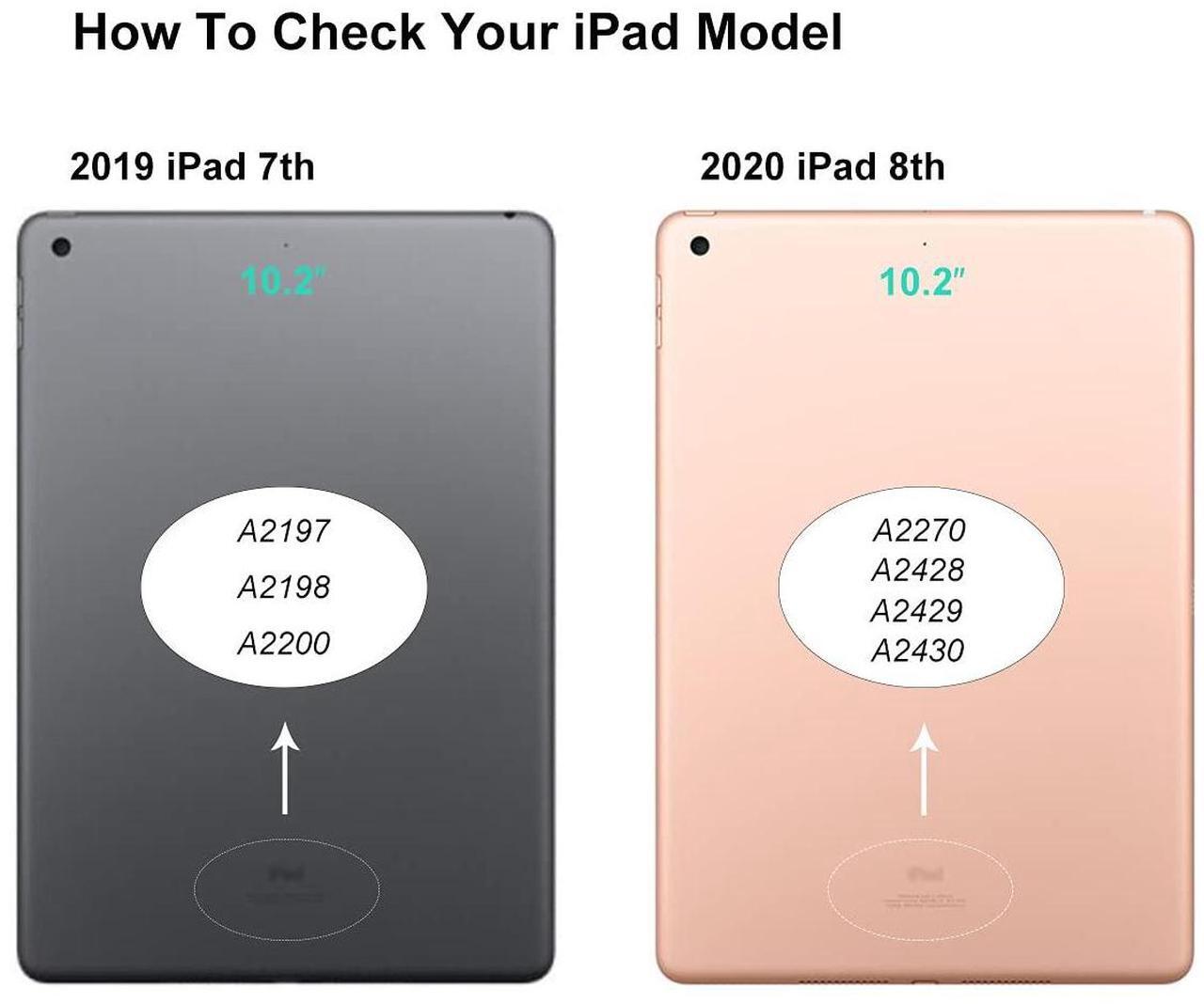 Alt view image 5 of 5 - for iPad 7 7th / 8 8th Gen Screen Replacement 2 Pack Digitizer 2019/2020 10.2 Inch, for 7th 8th Generation A2197 A2198 A2200, A2270 A2428 A2429 A2430 Touch Glass with Home Button (Black)