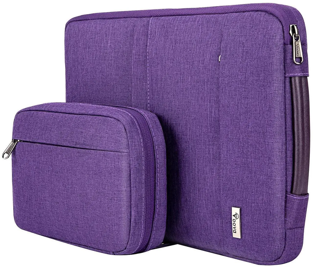 Main image of Voova Laptop Sleeve Case 13 14 Inch Compatible with MacBook Air 13 M2/M3/M4, MacBook Pro 13/14,13.5"Surface Laptop 4/5,Chromebook 14,2 in 1 Waterproof Computer Bag with Detachable Accessory Pouch