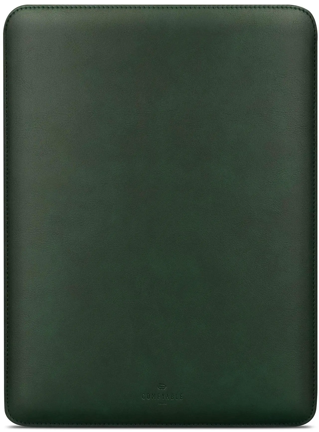 Main image of Comfyable Laptop Sleeve 14 Inch Precisely Compatible with MacBook Pro M4 M3 M2 M1 Pro/Max 2024, Faux Leather Cover Case 14 in, Green