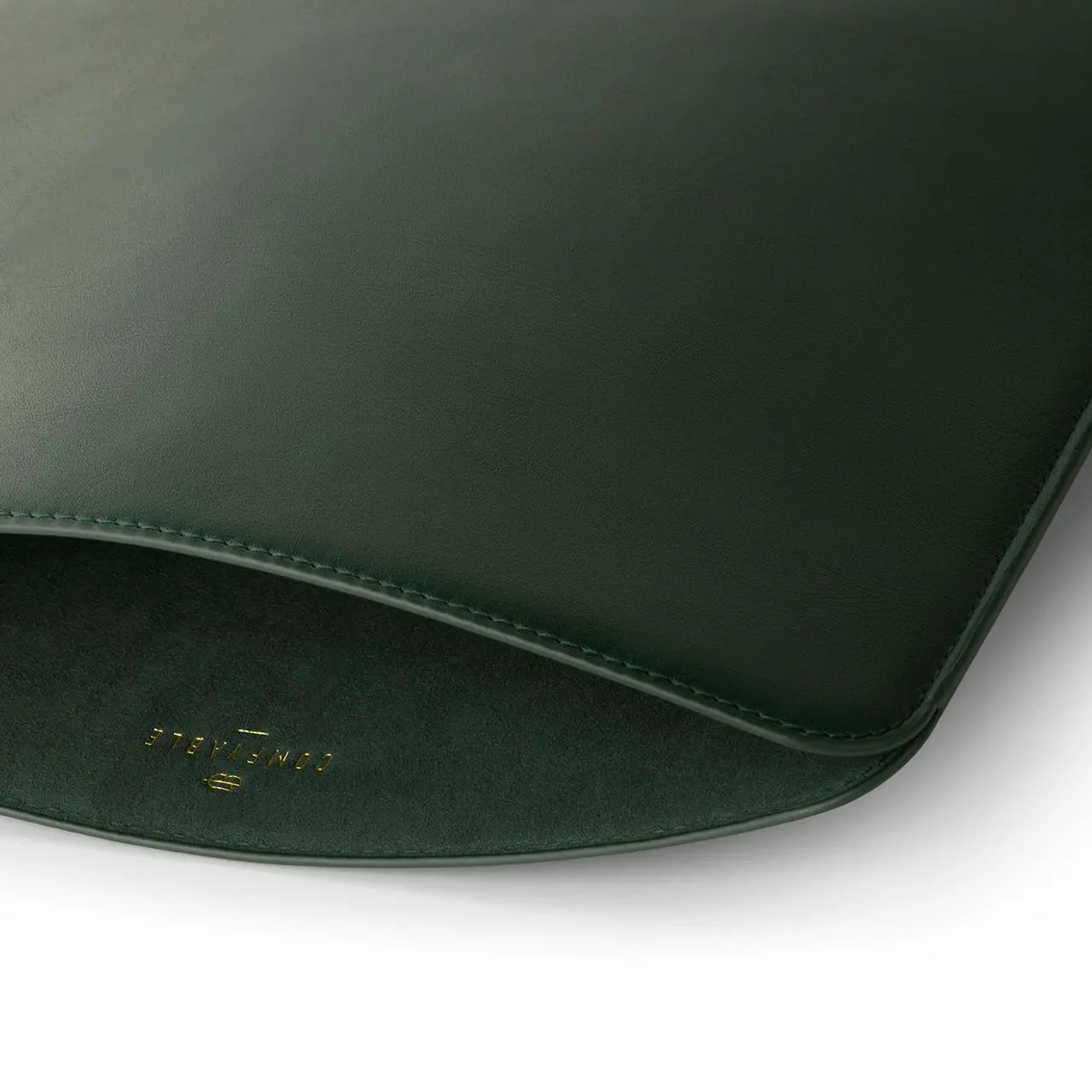 Alt view image 2 of 5 - Comfyable Laptop Sleeve 14 Inch Precisely Compatible with MacBook Pro M4 M3 M2 M1 Pro/Max 2024, Faux Leather Cover Case 14 in, Green