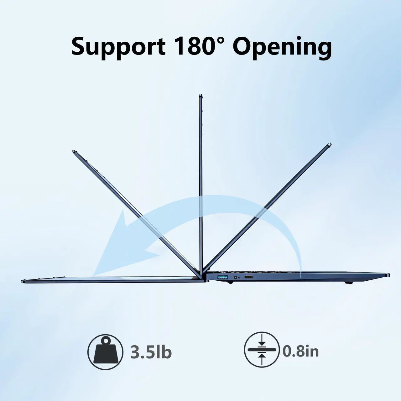Alt view image 5 of 5 - FUNYET Gaming Laptop, 2025 Windows Laptops Computer, 16 Inch Windows 11 Pro Lap Top, 16GB RAM 1TB SSD, N150 Processor(up to 3.6GHz), Backlit Keyboard
