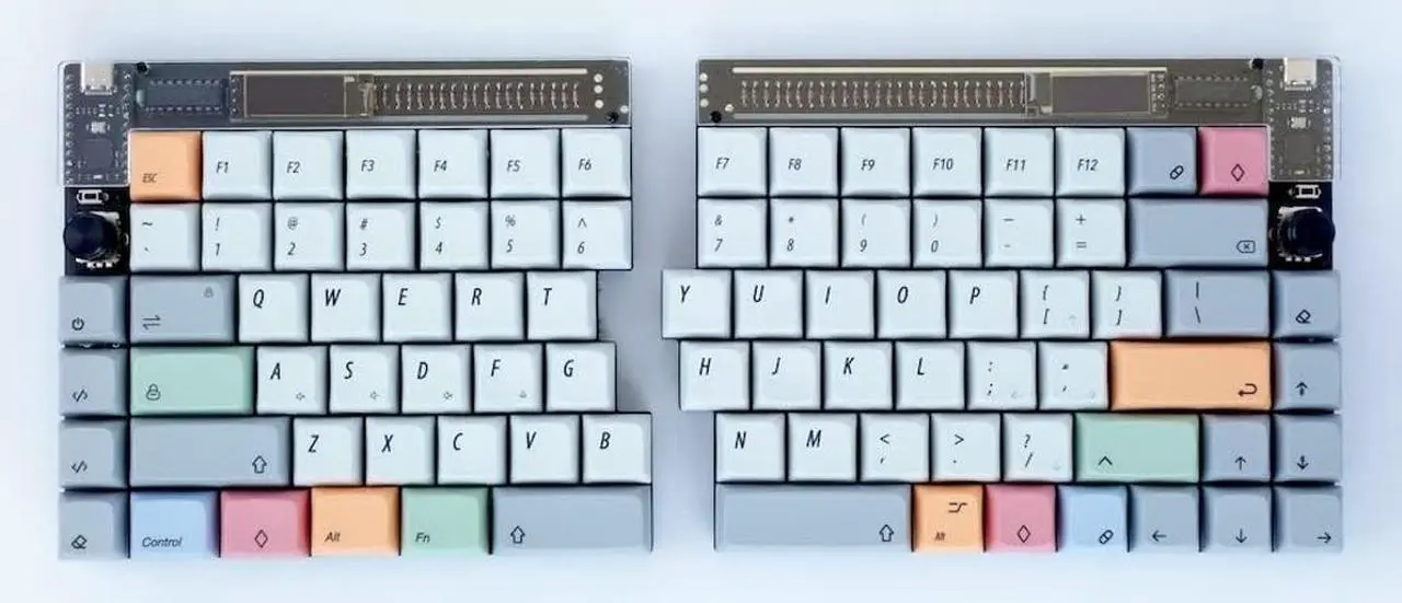 Alt view image 5 of 5 - nullbits SNAP 75% Mechanical Keyboard Kit (Plus - White)