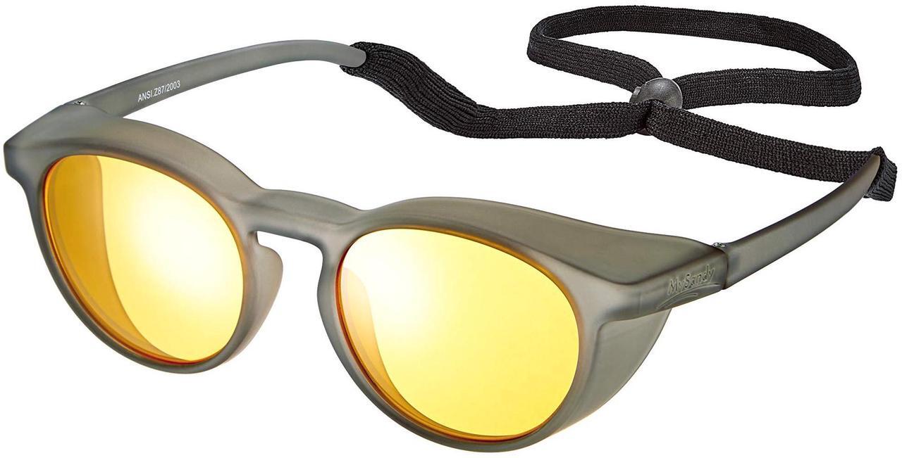 Main image of Mysandy Night Driving Anti Fog Glasses - Reduced Glare - HD Night Vision - UV Protection - Stylish Safety Glasses for Men & Women - Yellow Clear Lenses - Sturdy TR 90 Frame plus Accessories