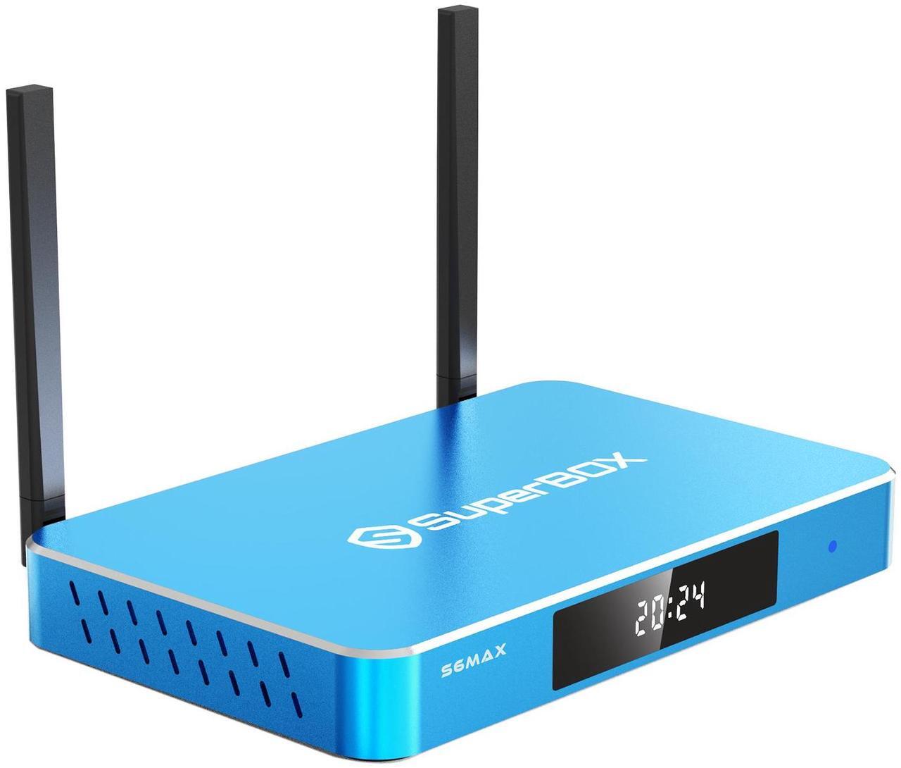 Alt view image 7 of 7 - SuperBOX S6 MAX Android TV Box: 6K Ultra HD Streaming, WiFi 6 & Gigabit Ethernet, 4GB RAM/64GB Storage - Fast Android 12 Streaming Media Box