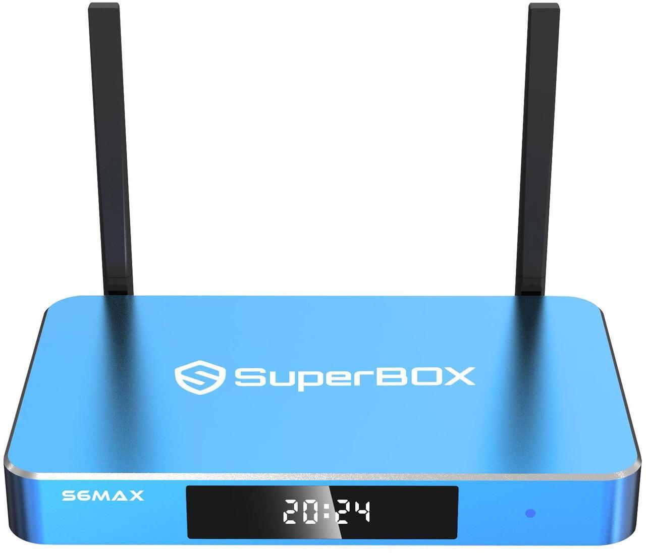 Alt view image 5 of 7 - SuperBOX S6 MAX Android TV Box: 6K Ultra HD Streaming, WiFi 6 & Gigabit Ethernet, 4GB RAM/64GB Storage - Fast Android 12 Streaming Media Box