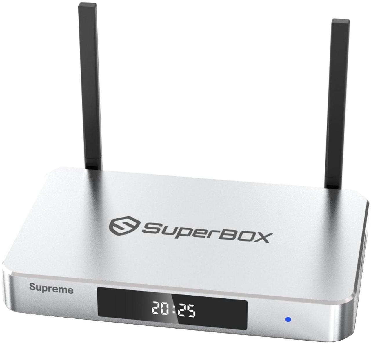 Alt view image 2 of 5 - SuperBox Supreme 4GB RAM128GB ROM Android 12 TV Box | Quad-Core Processor | 4K Ultra HD Media Player