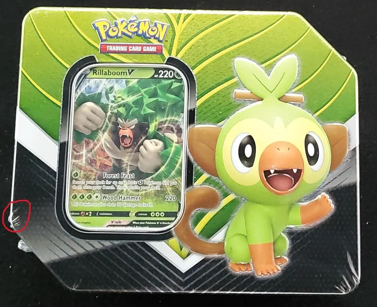 Alt view image 2 of 4 - Pokemon TCG: Legends of Galar Tin + Galar Partners Tin 2-Pack featuring Zacian V and Rillaboom V