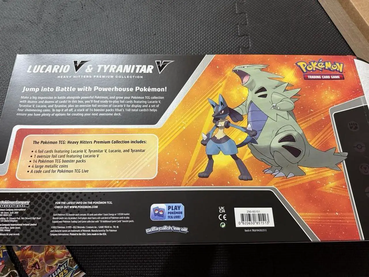 Alt view image 4 of 5 - Pokemon TCG: Heavy Hitters Premium Collection Box