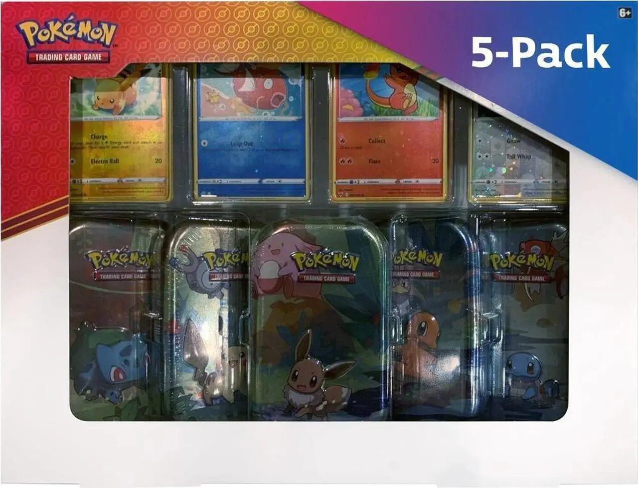 Main image of Pokemon TCG - Kanto Friends Mini Tins 5-Pack