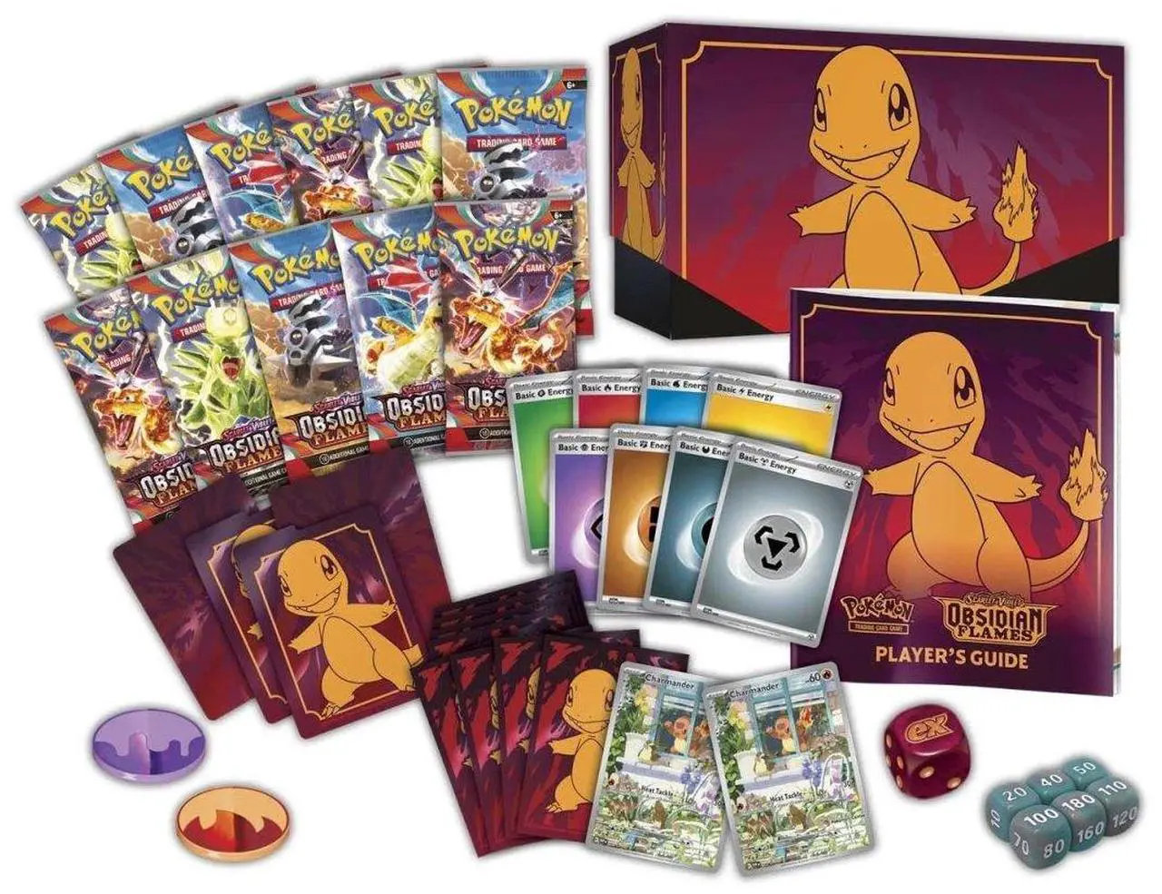 Alt view image 2 of 6 - Pokemon TCG: Obsidian Flames Pokemon Center Elite Trainer Box (Exclusive)