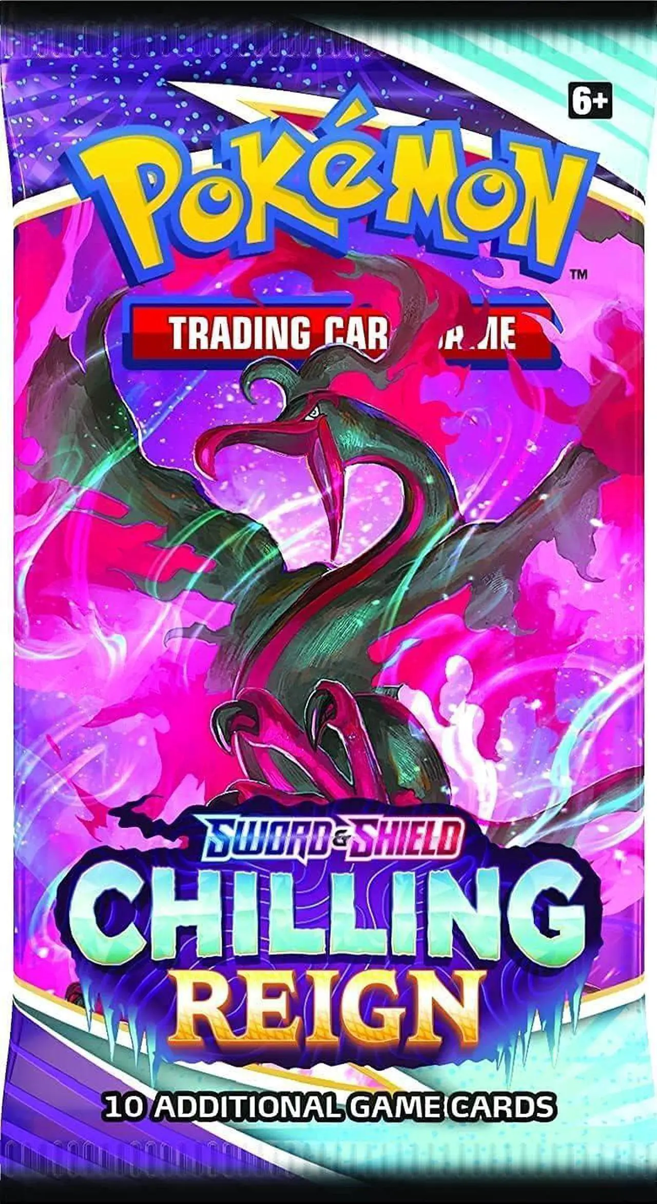 Main image of Pokemon TCG: Sword & Shield - Chilling Reign Booster Pack - Random Artwork