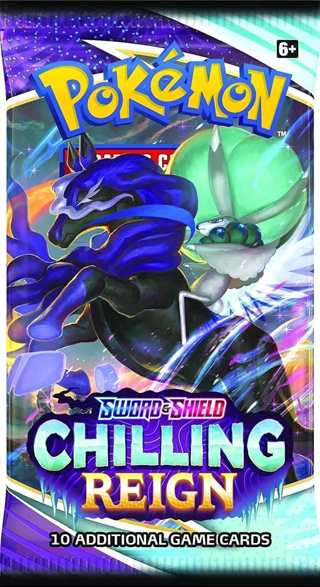 Alt view image 2 of 6 - Pokemon TCG: Sword & Shield - Chilling Reign Booster Pack - Random Artwork