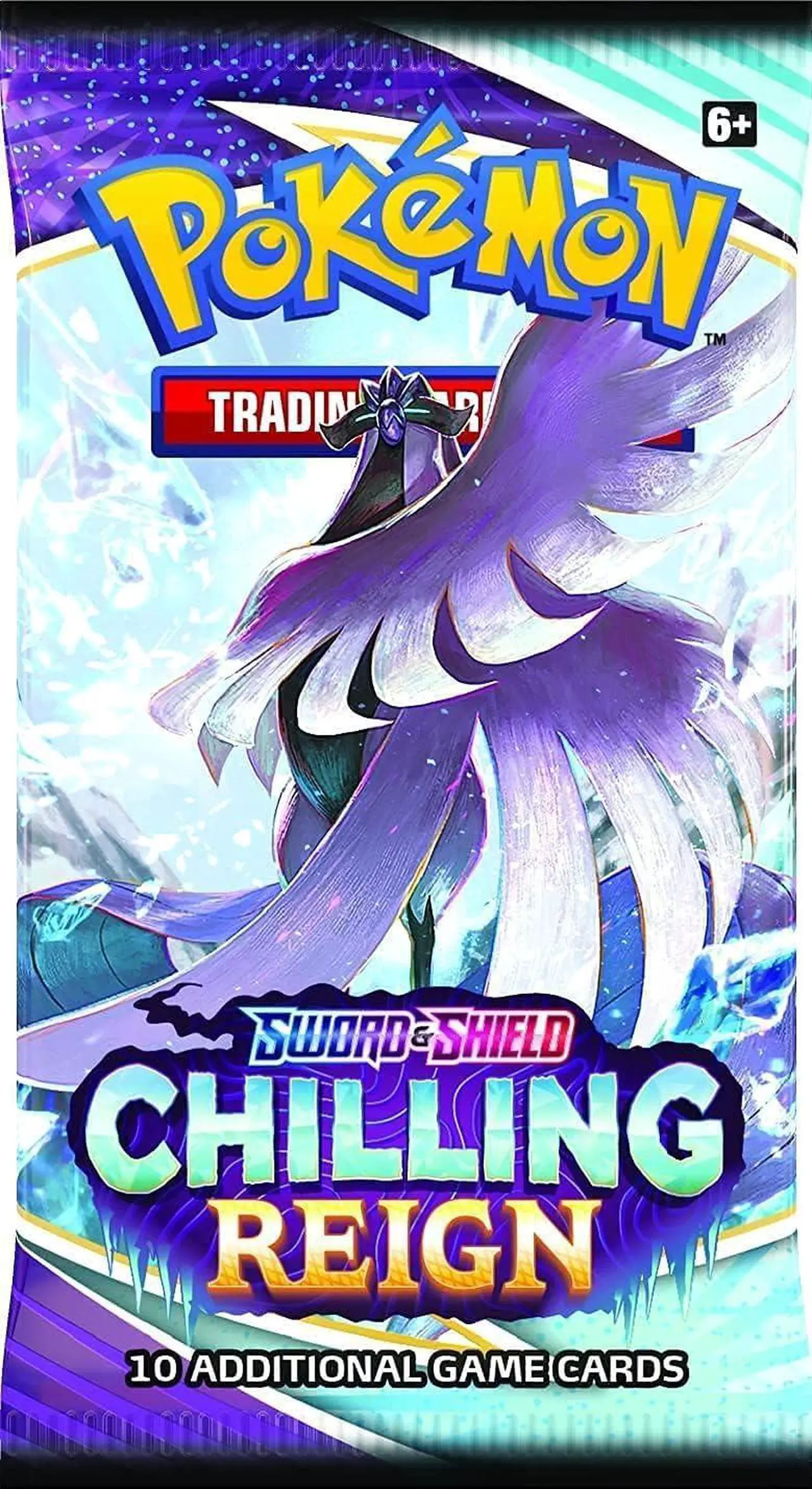 Alt view image 4 of 6 - Pokemon TCG: Sword & Shield - Chilling Reign Booster Pack - Random Artwork