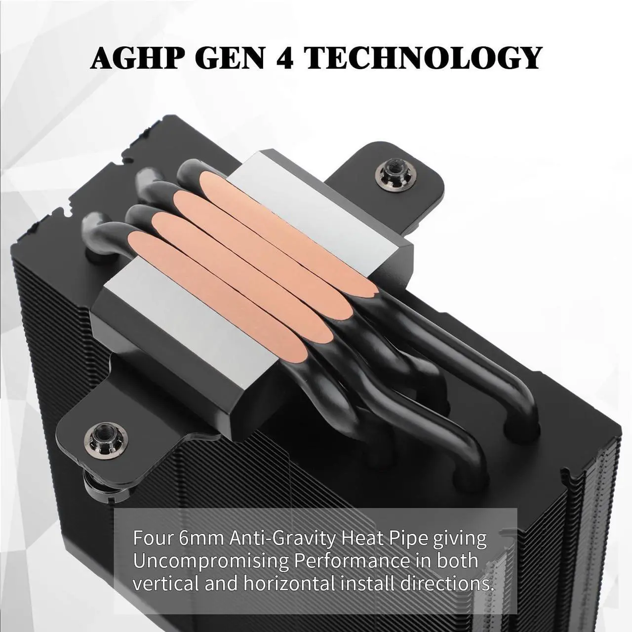 Alt view image 2 of 5 - Thermalright Assassin Spirit 120 Vision ARGB Black CPU Cooler with 1.54-inch 240*240 Resolution IPS Display LCD Screen,Computer CPU Air Cooling for LGA1700/1851/115X,AM4/AM5,High Performance Radiator