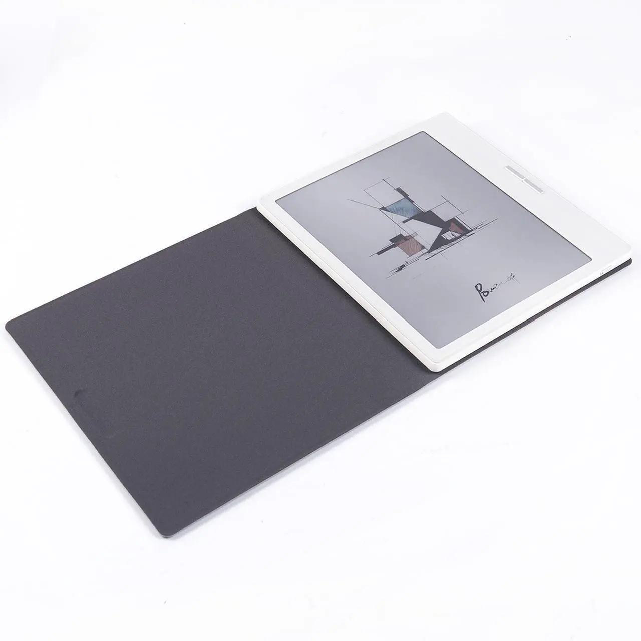 Alt view image 5 of 5 - LaoShuSheng Magnetic Case for 7" Onyx Boox Tablet Go 7/Go 7 Color Series (1/2th Gen,2024/2025) /Boox Page - Ultra-Thin Lightweight Leather Book Folio Cover with Auto Sleep/Wake (Brown)