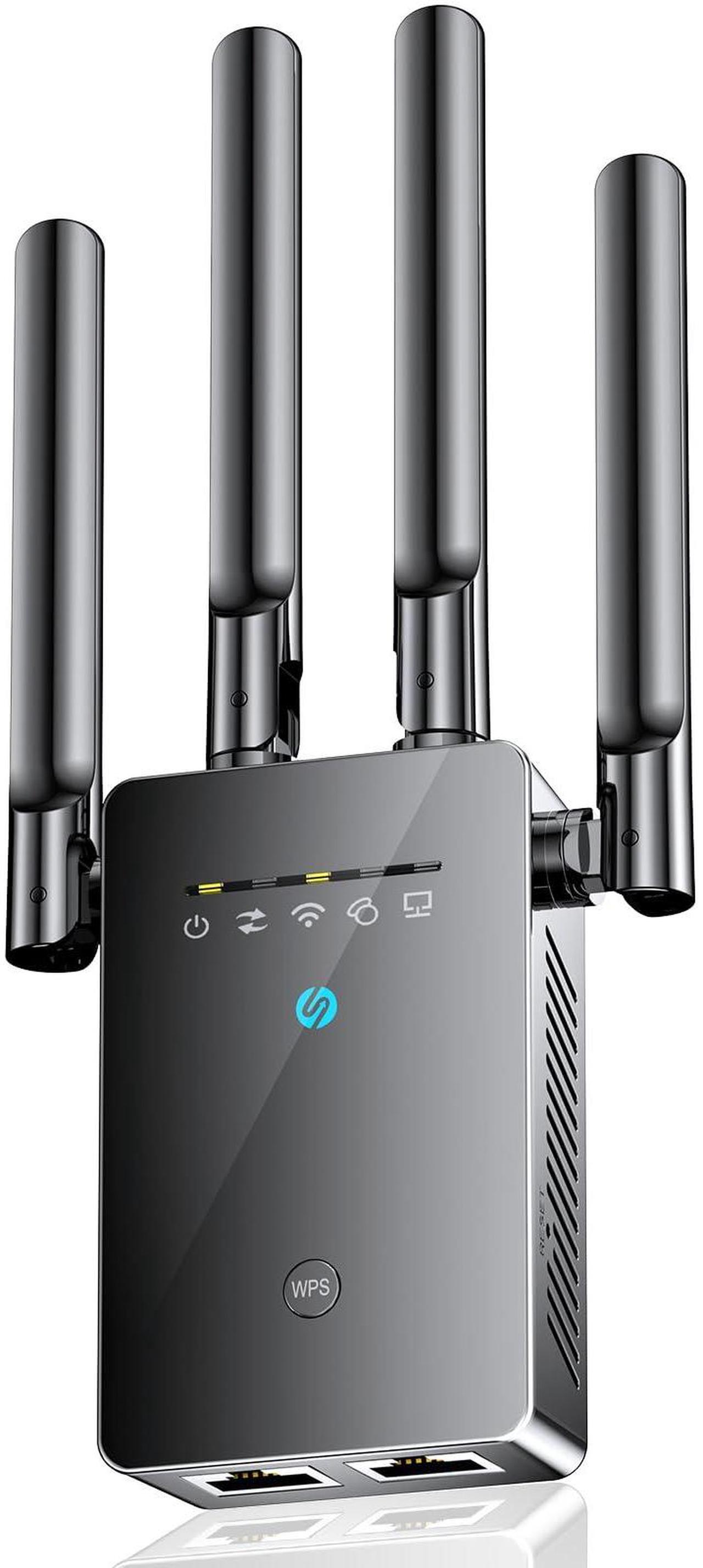 Main image of 2025 Best WiFi Extender Signal Booster - 6X Faster Internet Extender WiFi Booster for Home, Long Range up to 15,588 Sq Ft, WiFi Repeater w/Ethernet Port, 1-Tap Setup, Compatible with Wireless Routers