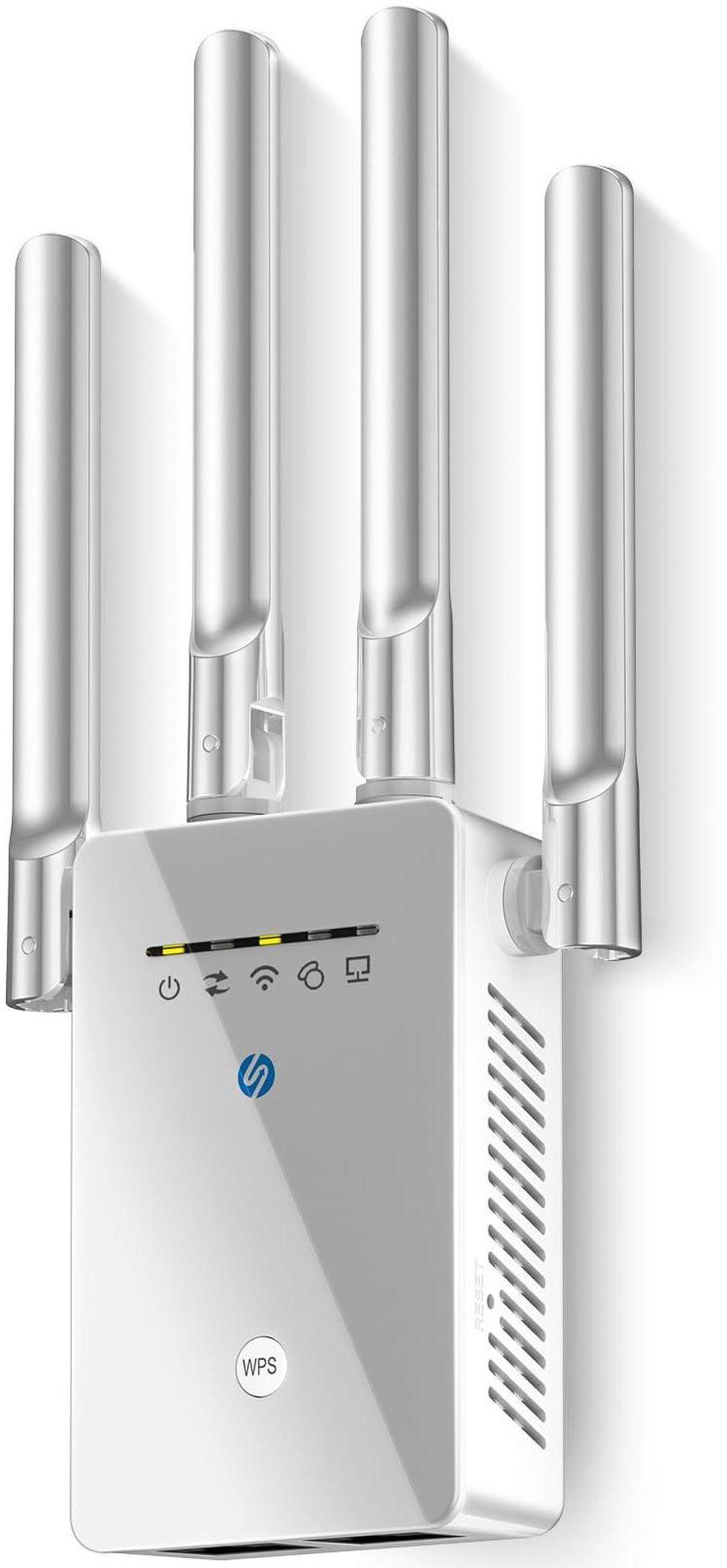 Main image of 2025 Best WiFi Extender Signal Booster - 6X Faster Internet Extender WiFi Booster for Home, Long Range up to 15,588 Sq Ft, WiFi Repeater w/Ethernet Port, 1-Tap Setup, Compatible with Wireless Routers