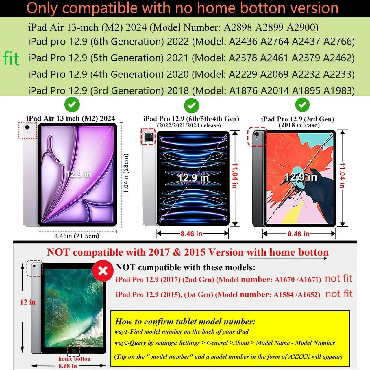 Alt view image 2 of 5 - UUcovers for iPad Air 13" M2 (2024) & iPad Pro 12.9 Case 6th/5th/4th/3rd Gen (2022/2021/2020/2018) with Stand/Pencil Holder/Folio PU Leather Wallet Smart Cover [Auto Sleep/Wake], Purple Peony Flower