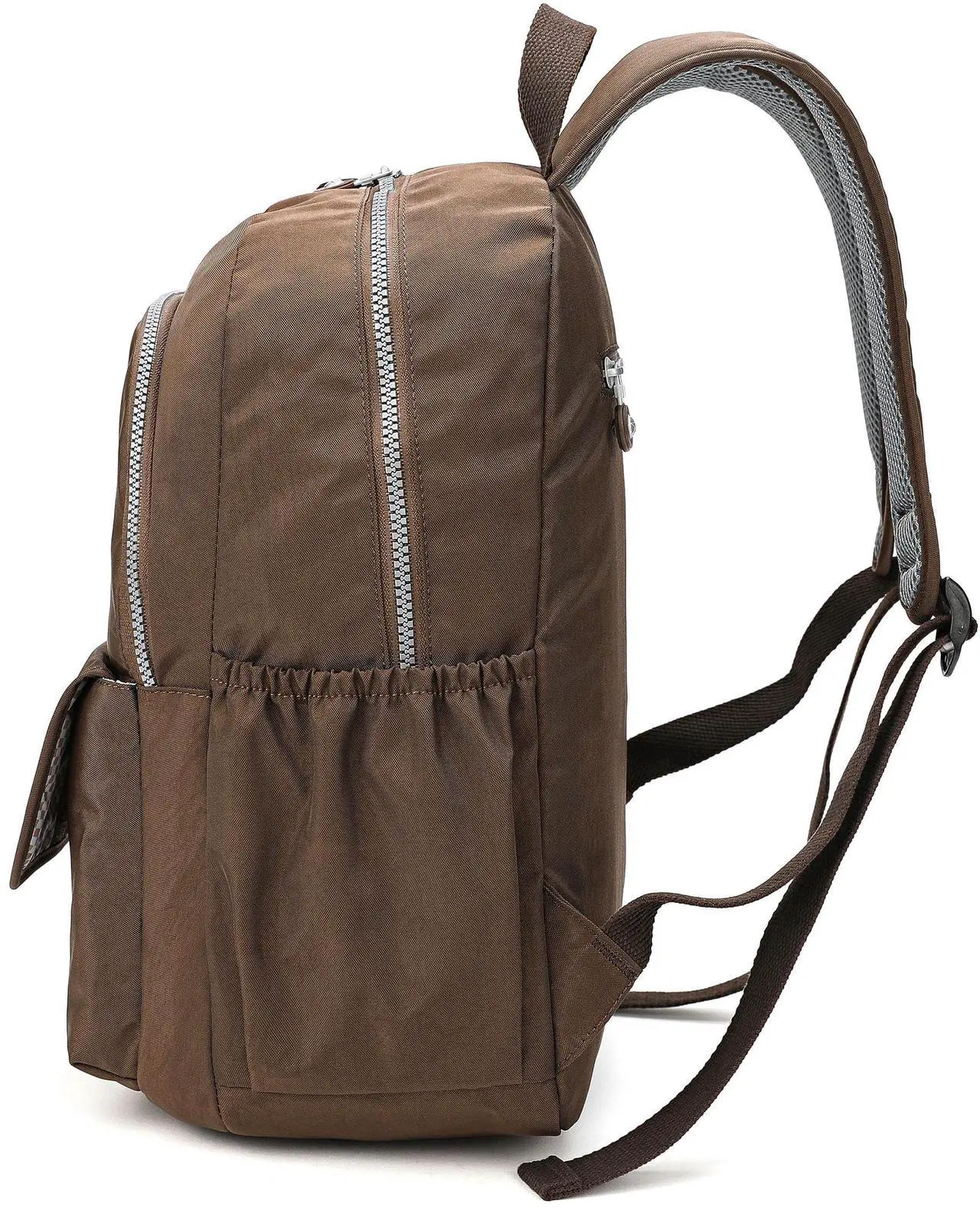 Alt view image 3 of 5 - Vendra Moka Compact Hiking Nylon Waterproof Laptop Backpack Purse for Women and Men, Small Lightweight Travel Casual Outdoor Dayback
