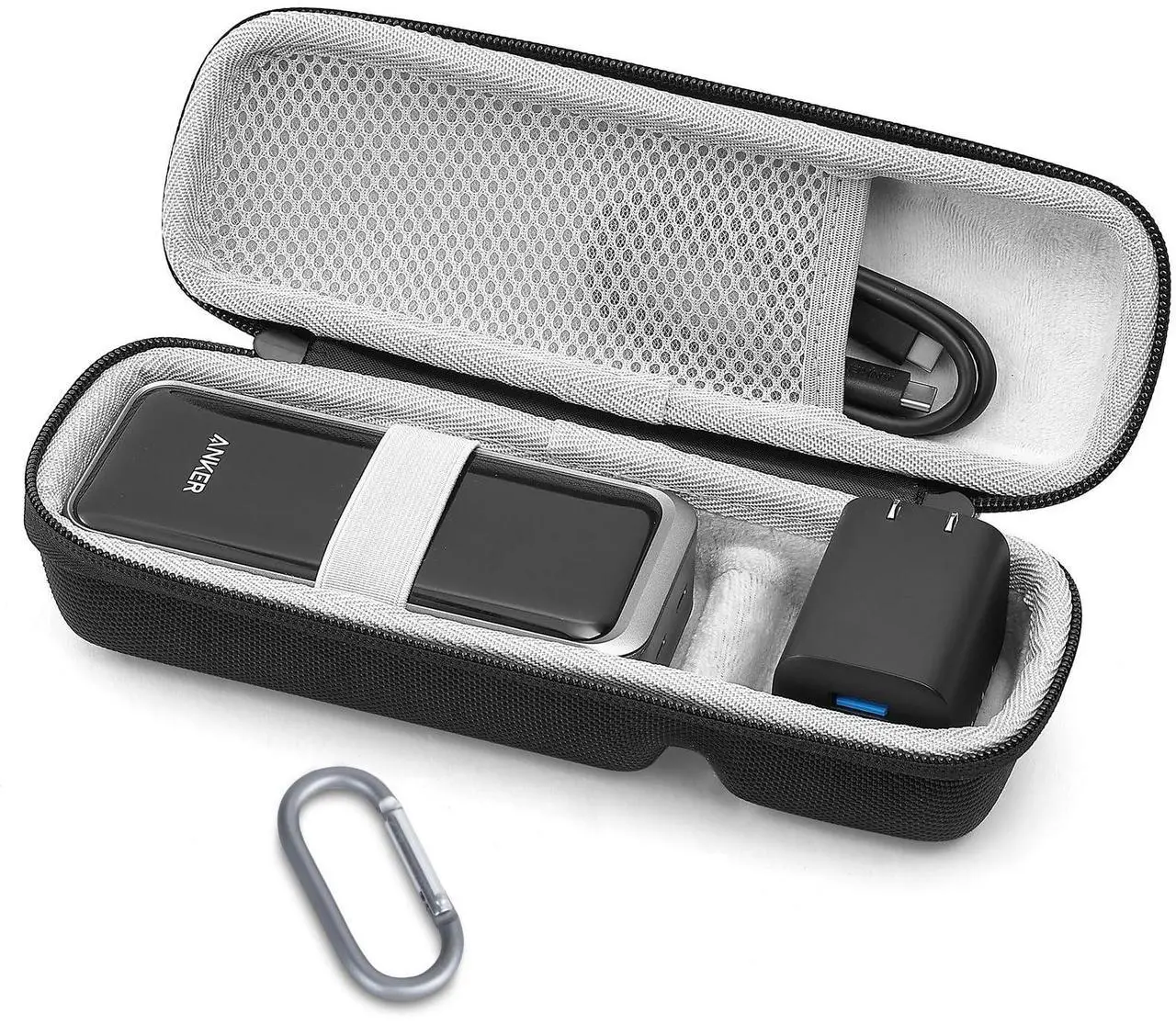 Alt view image 2 of 5 - OUKNAK Hard Travel Case Replacement for Anker Power Bank, Hard Storage Case for Anker Prime Power Bank 12000mAh 130W (For 12000mAh 130W)