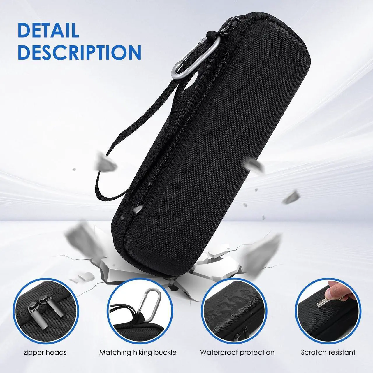 Alt view image 4 of 5 - OUKNAK Hard Travel Case Replacement for Anker Power Bank, Hard Storage Case for Anker Prime Power Bank 12000mAh 130W (For 12000mAh 130W)