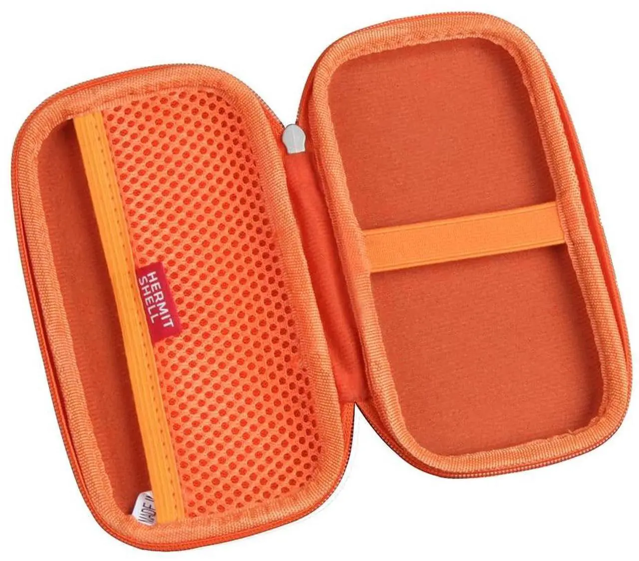 Alt view image 4 of 5 - Hermitshell Hard Travel Case for INIU Portable Charger 10000mAh Power Bank [2022 Version] (Orange)