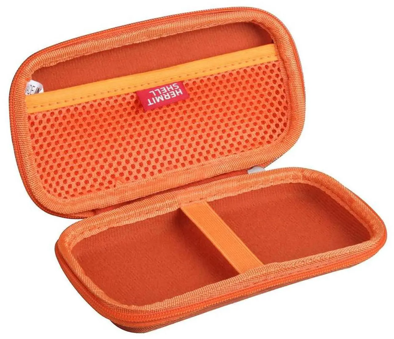 Alt view image 3 of 5 - Hermitshell Hard Travel Case for INIU Portable Charger 10000mAh Power Bank [2022 Version] (Orange)
