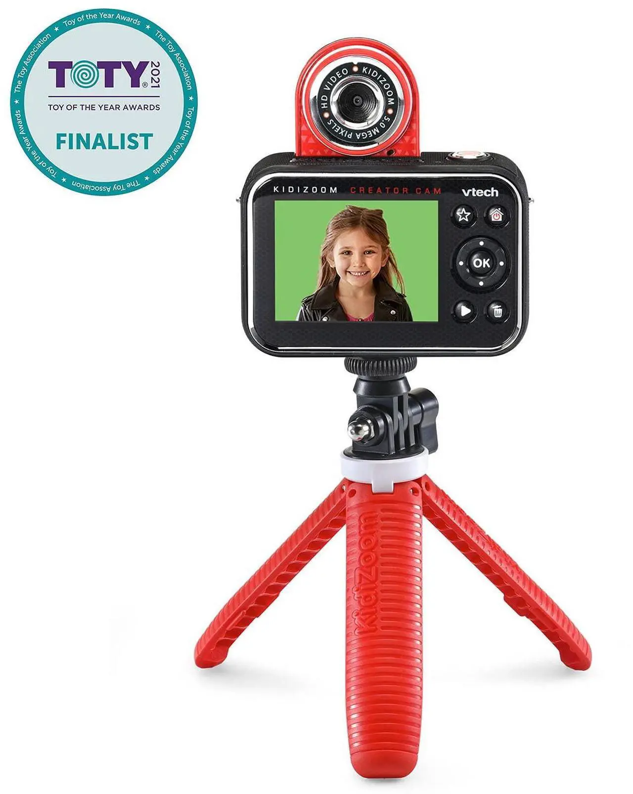 Alt view image 3 of 8 - vtech kidizoom creator cam , red