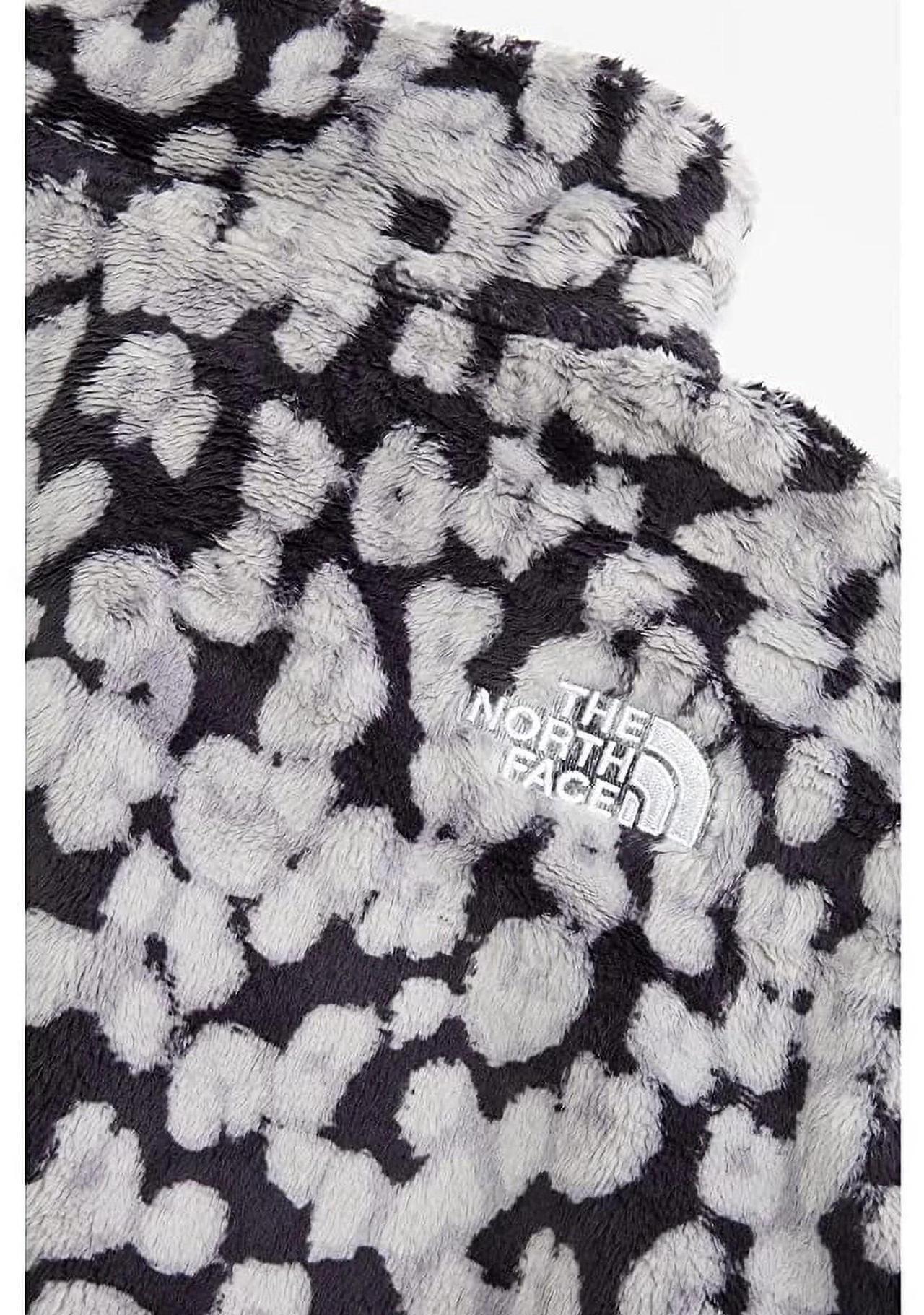 Alt view image 2 of 2 - The North Face Girls' Printed Osolita Full Zip Jacket - Vanadis Grey Leopard Print - XS
