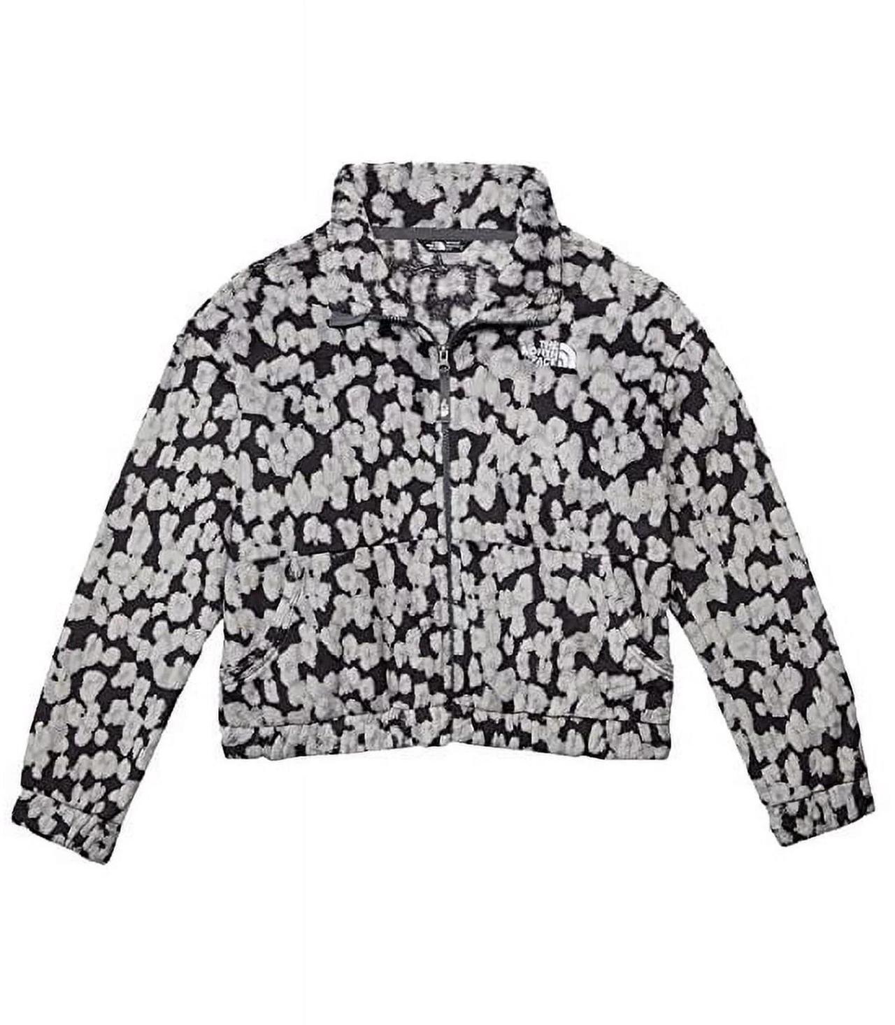 Main image of The North Face Girls' Printed Osolita Full Zip Jacket - Vanadis Grey Leopard Print - XS