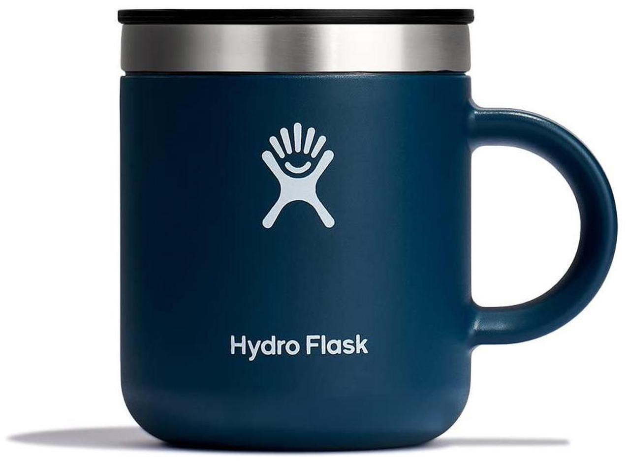 Main image of Hydro Flask Stainless Steel Mug - Insulated Travel Portable Coffee Tumbler with Handle, 6 fl oz