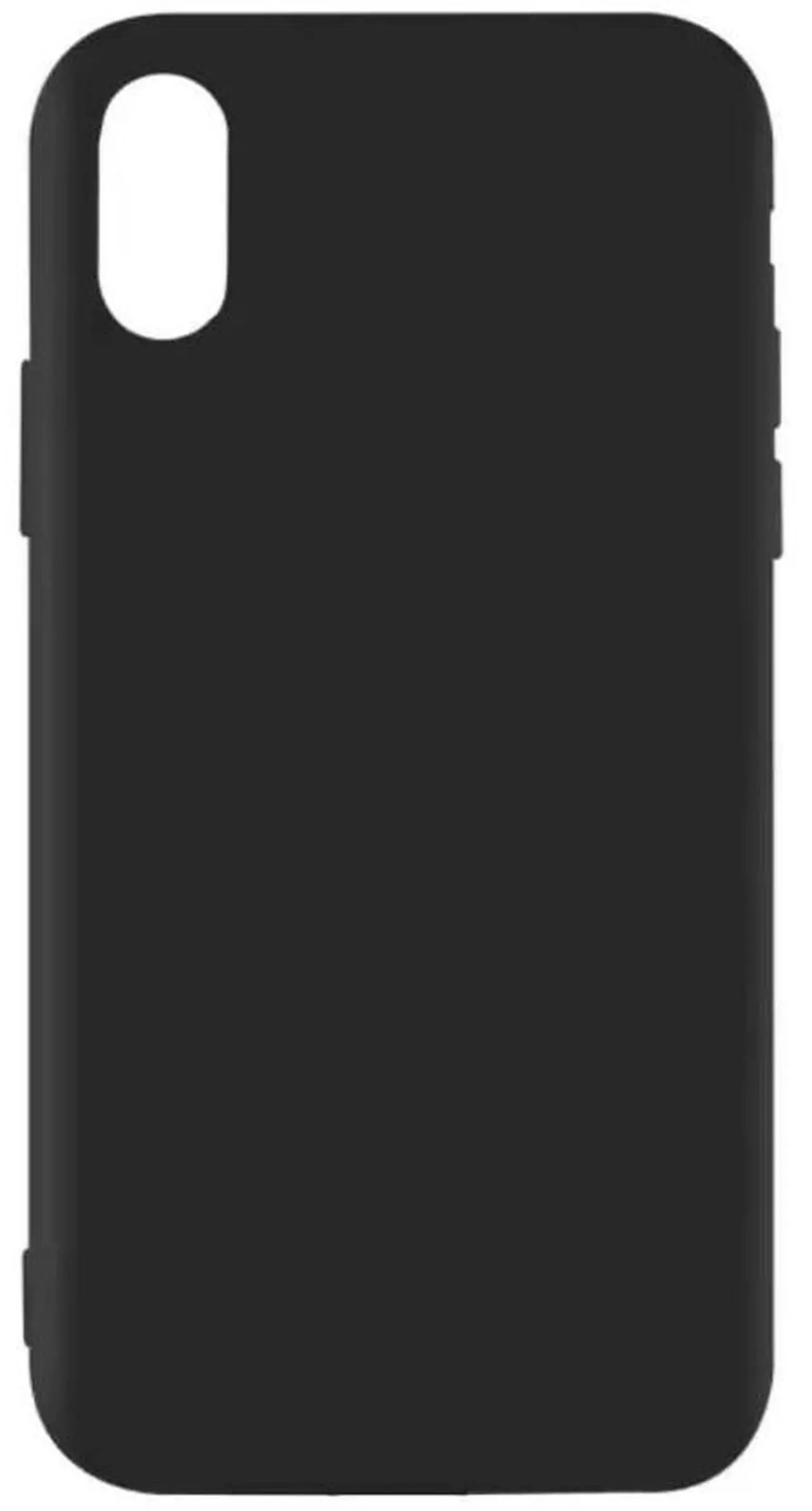 Alt view image 2 of 5 - Qixxronics for iPhone X Silicone Case Black Shockproof Slim Design Phone Case Cover