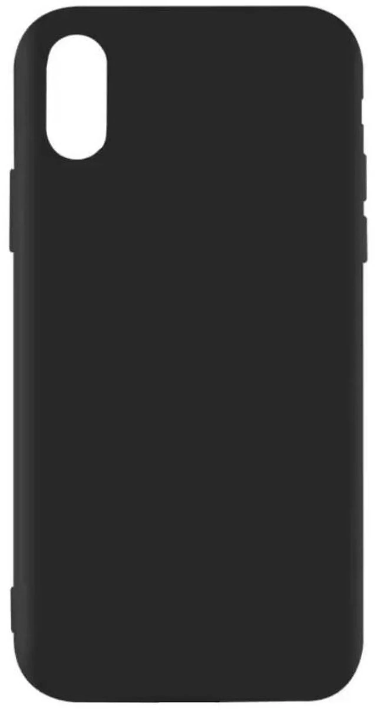 Alt view image 5 of 5 - Qixxronics for iPhone X Silicone Case Black Shockproof Slim Design Phone Case Cover