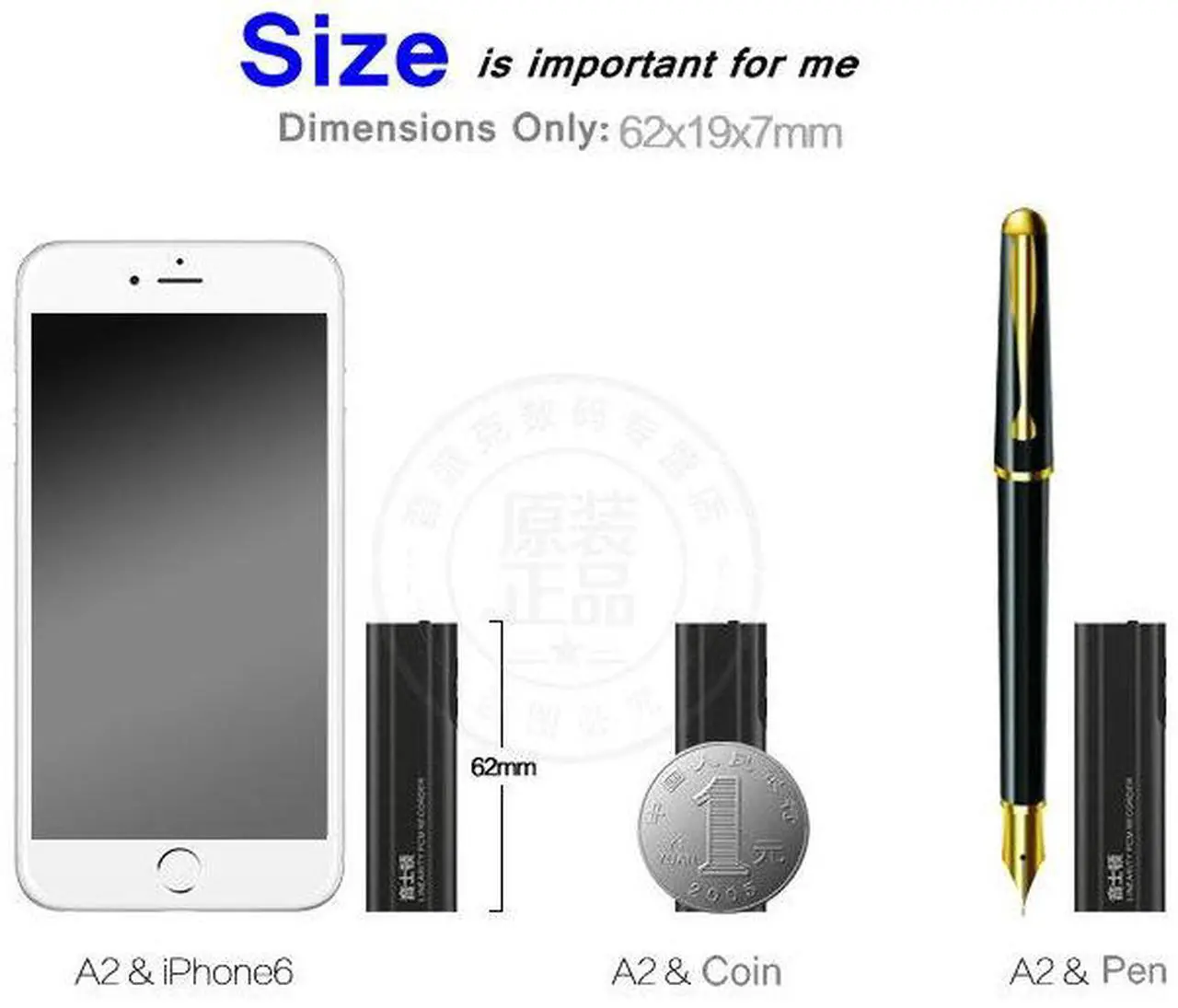 Alt view image 4 of 7 - Yescool A2 Metal Mini Digital Audio Voice-activated Recorder With Clip Portable Dictaphone WAV MP3 Player Sound Recording