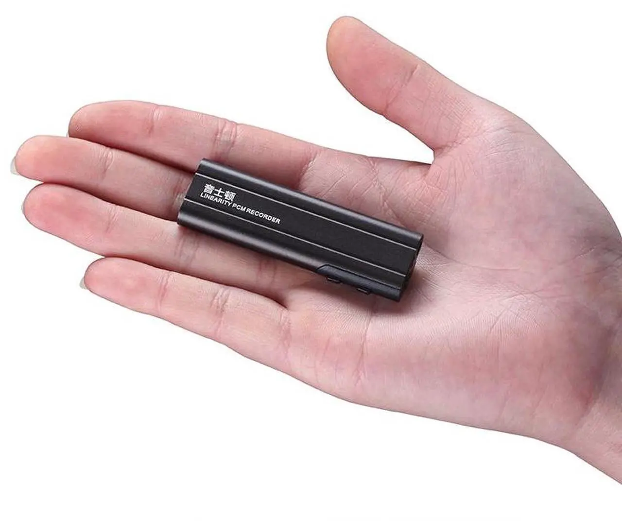 Alt view image 2 of 7 - Yescool A2 Metal Mini Digital Audio Voice-activated Recorder With Clip Portable Dictaphone WAV MP3 Player Sound Recording 16GB