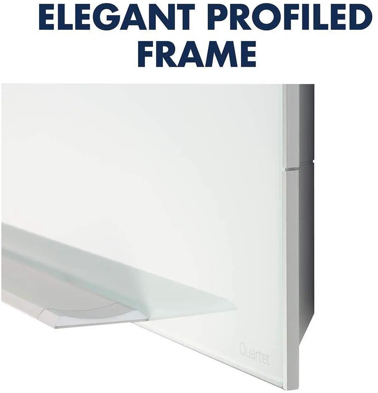 Alt view image 11 of 15 - Quartet G8548E Element Magnetic Glass Dry-erase Board, 85"W x 48"H