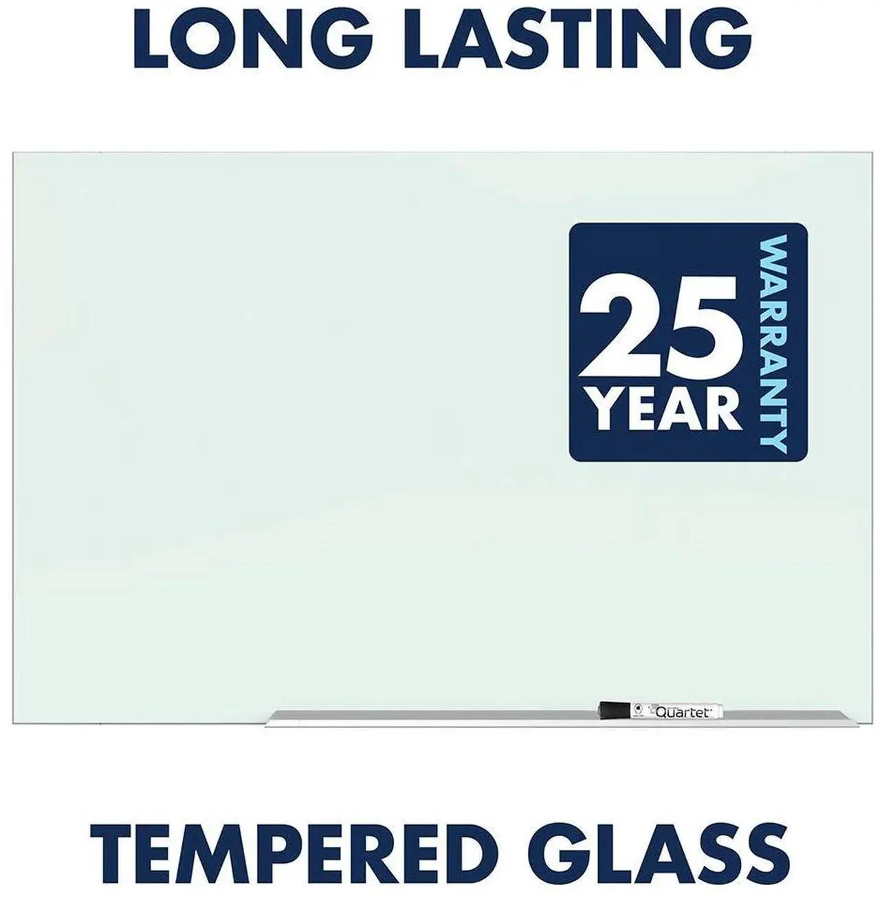 Alt view image 13 of 15 - Quartet G8548E Element Magnetic Glass Dry-erase Board, 85"W x 48"H