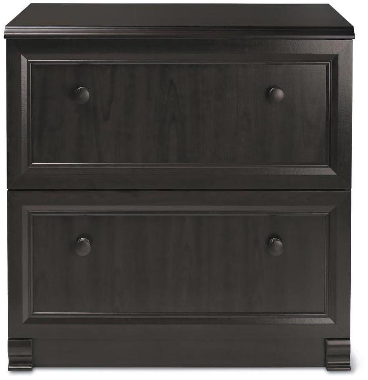 Main image of Realspace® Broadstreet 29-1/2"W x 19"D Lateral 2-Drawer File Cabinet, Walnut
